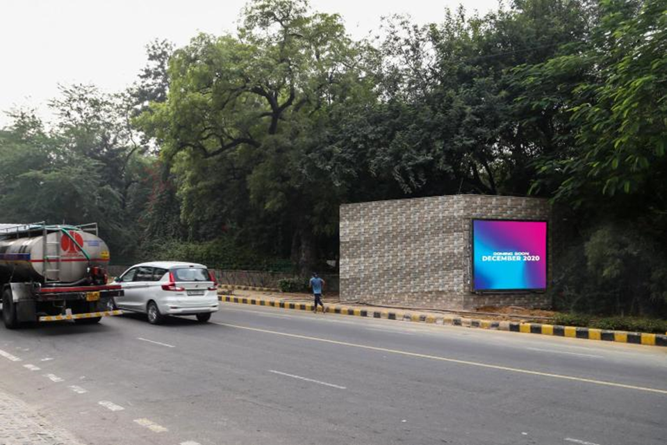 Delhi's Lutyens Zone Advertising, delhi's lutyen advertising, delhi road advertising, delhi branding, new delhi advertisig