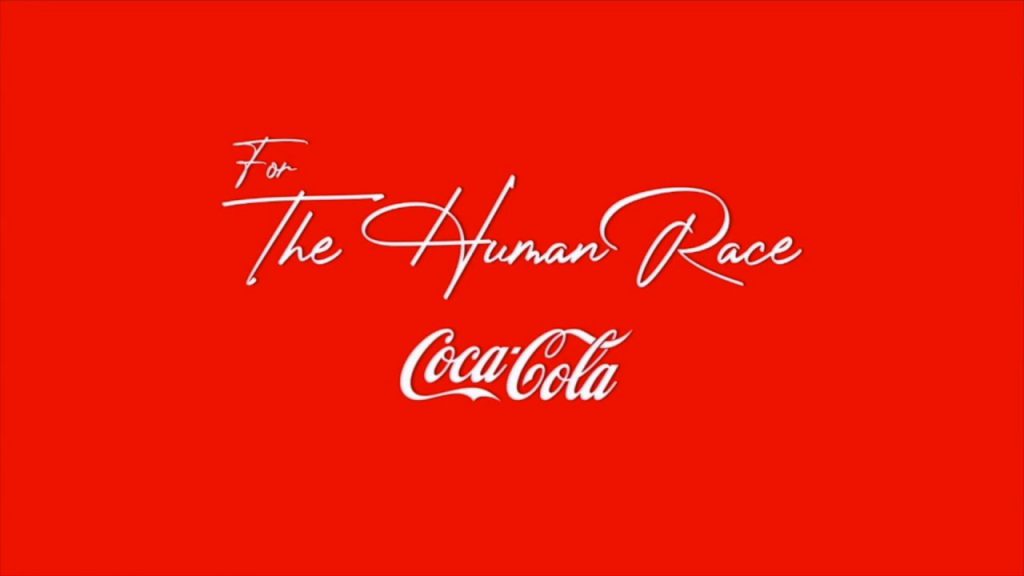 Coca Cola Ad, To The Human Race,