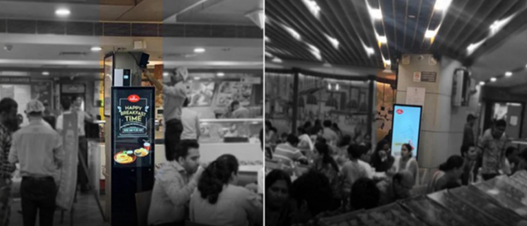 DOOH Advertising, Haldiram Stores, Digital Out-of-Home Ads, Retail Advertising, High-Footfall Branding