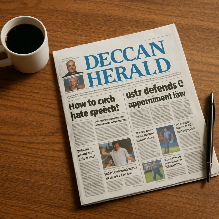 Newspaper Ads in Deccan Herald, regional print advertising, Karnataka newspaper promotions, Deccan Herald classifieds, targeted readership marketing