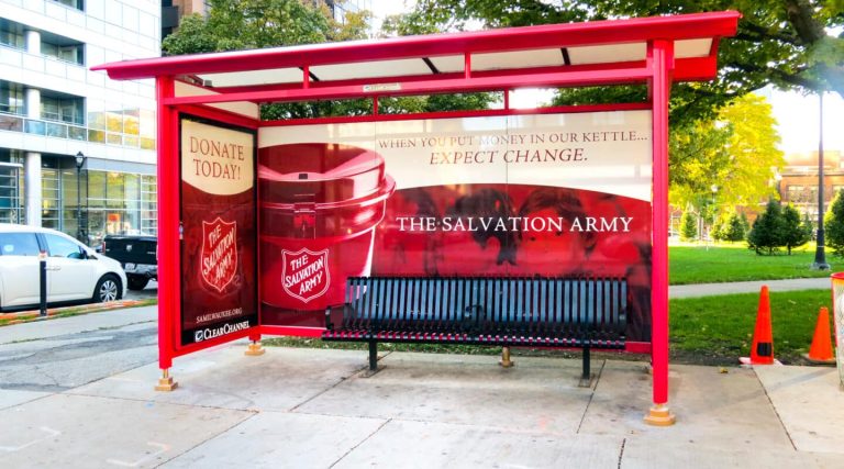 How bus shelter advertising influences brand trust in high-density urban markets through repeated local visibility.