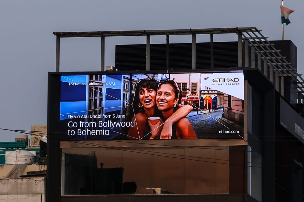 airport advertising in India