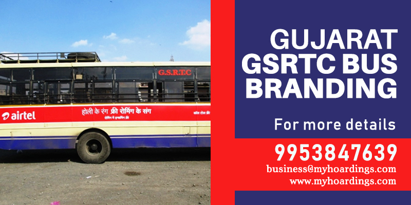 Bus Branding company in Gujarat,Bus Ads Rates in GSRTC Buses,Bus branding agency in Gujarat,Complete GSRTC Bus Exterior Advertising Agency.