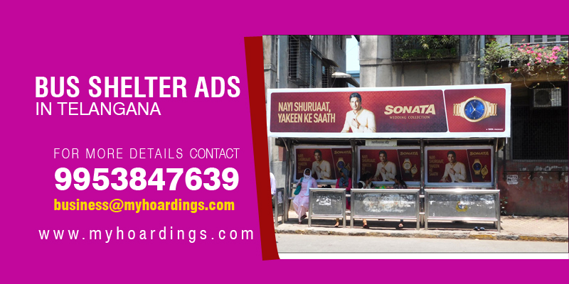 Telangana Bus stop branding,Bus Q Shelters in Telangana,Bus seat advertising,Advertise on bus stops,Cost of BQSbus advertising in Telangana