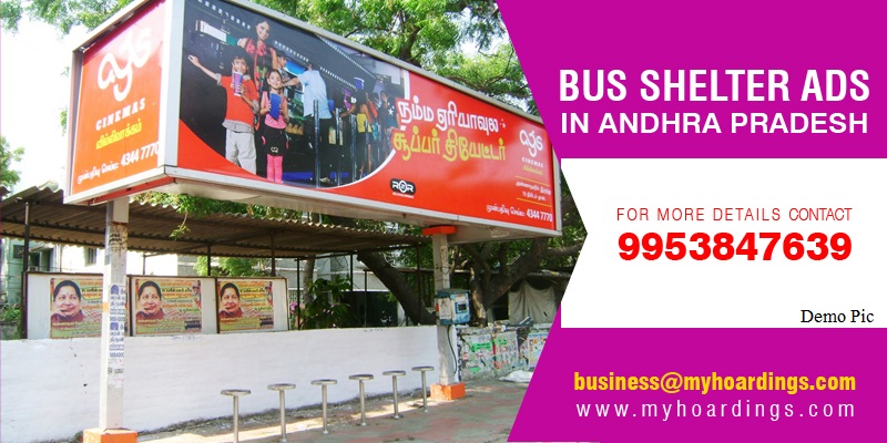 Bus Shelter Branding in Andhra Pradesh,Bus Shelter Advertising Agencies in Andhra Pradesh, Bus Stop and Bus Shelter Ad Services,Display Ads on Bus Stops in AP