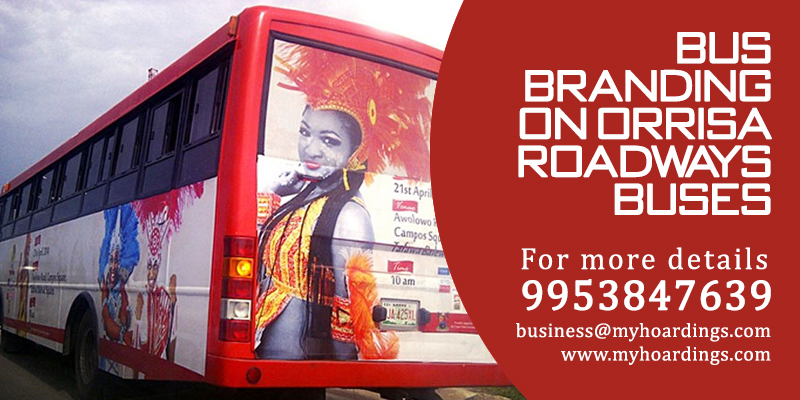 Odisha bus advertising, bus branding Odisha, transit media Odisha, outdoor advertising, bus wrap marketing, MyHoardings, Odisha brand promotion