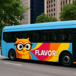 creative bus ad designs, bus branding ideas, transit media creativity, outdoor advertising India, bus wrap concepts, MyHoardings, innovative OOH campaigns