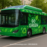 sustainable advertising, green transit branding, ethical marketing, bus advertising India, MyHoardings