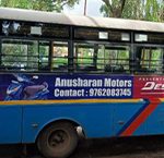 Goa bus advertising, non-AC bus branding Goa, transit media Goa, outdoor advertising, bus wrap marketing, MyHoardings, Goa brand promotion