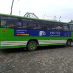 Kochi bus advertising, Porter bus wrap Kochi, transit media Kerala, vehicle branding, outdoor advertising, MyHoardings, Kochi brand promotion