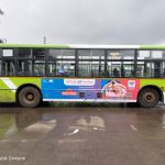 Nashik bus advertising, bus branding Nashik, transit media Maharashtra, outdoor advertising, bus wrap marketing, MyHoardings, Nashik brand promotion