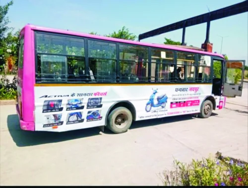 Jaipur Bus Branding: A Royal Route to Outdoor Advertising