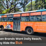 Bus Branding for FMCG Products