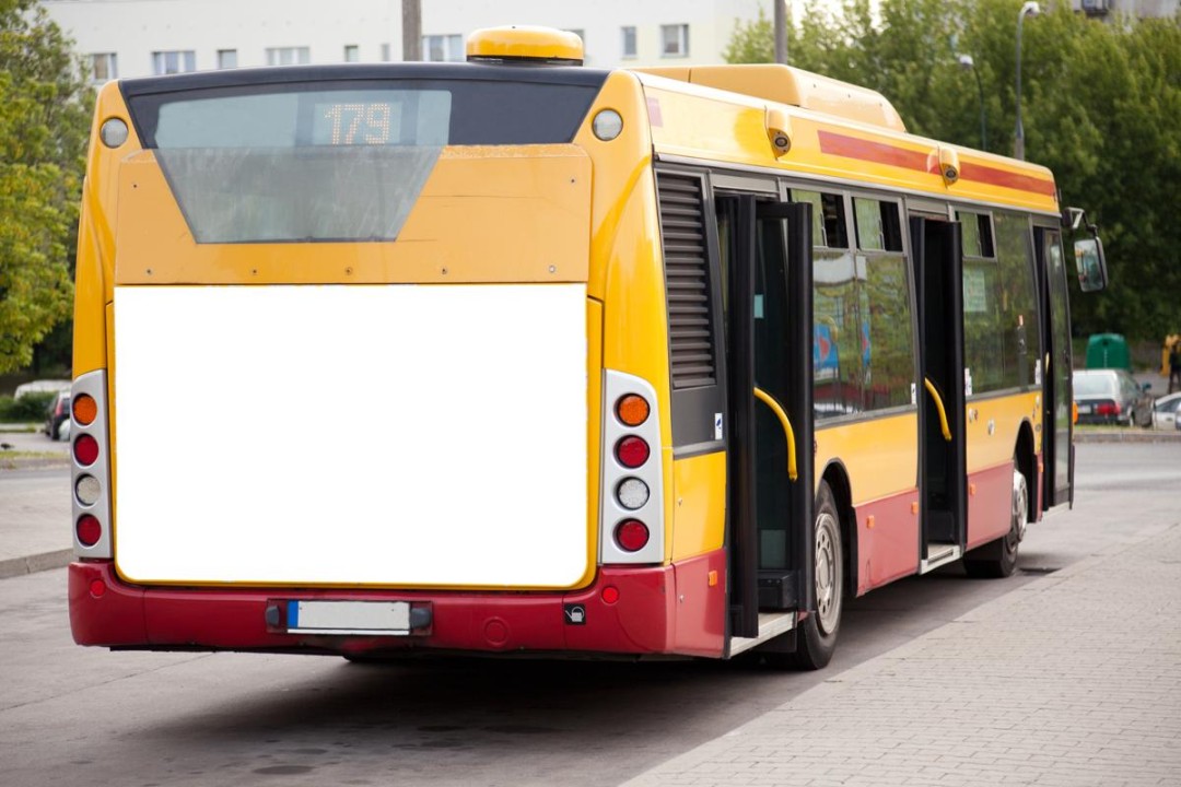 interactive bus advertising
