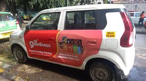 automobile branding, mobile advertising campaign, fleet wrap ads, outdoor visibility, city transit media, MyHoardings, brand exposure