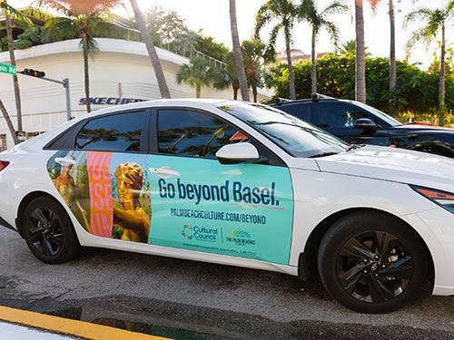 Car Door Wrap Advertising