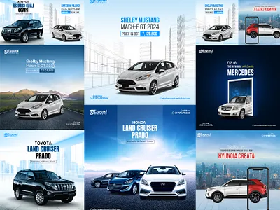 Creative formats in car branding enhance visibility using roof-top panels, full body wraps, and impactful mobile advertising.